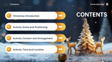 Plantilla de PowerPoint para Evento Navideño Animado en 3D