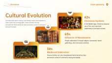 Plantilla de PowerPoint para Evento Navideño Animado en 3D