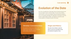 Plantilla de PowerPoint para Evento Navideño Animado en 3D