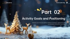 Plantilla de PowerPoint para Evento Navideño Animado en 3D