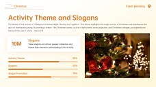 Plantilla de PowerPoint para Evento Navideño Animado en 3D