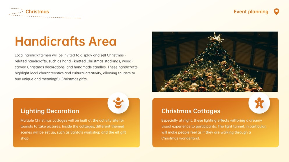 Plantilla de PowerPoint para Evento Navideño Animado en 3D