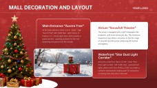 Plantilla de PowerPoint de Negocios de Feliz Navidad