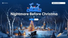 Modelo de PowerPoint de O Estranho Mundo de Jack