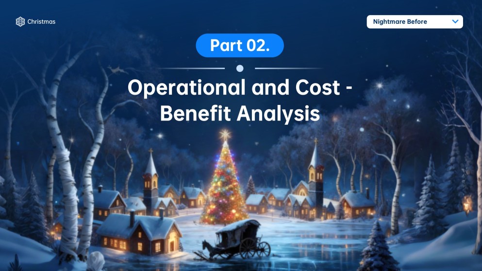 Modelo de PowerPoint de O Estranho Mundo de Jack