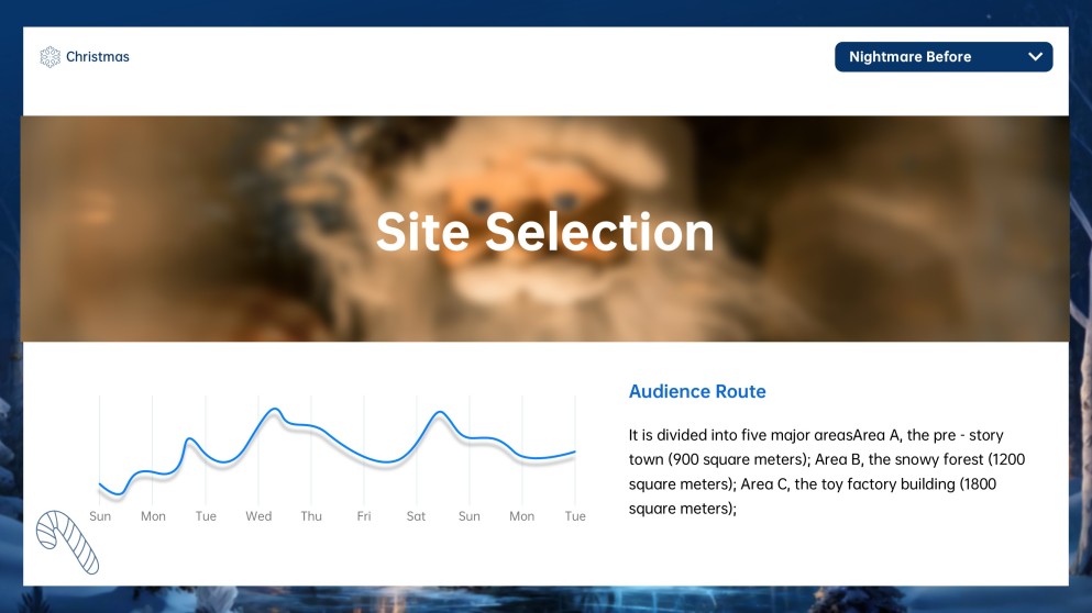 Modelo de PowerPoint de O Estranho Mundo de Jack