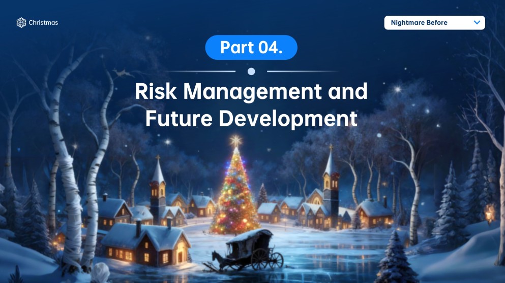 Modelo de PowerPoint de O Estranho Mundo de Jack