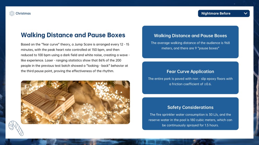 Modelo de PowerPoint de O Estranho Mundo de Jack