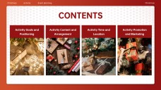 Kostenlose Weihnachts-Cartoon-PowerPoint-Vorlage