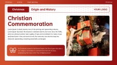 Kostenlose Weihnachts-Cartoon-PowerPoint-Vorlage