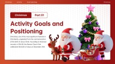 Kostenlose Weihnachts-Cartoon-PowerPoint-Vorlage