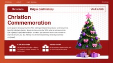 Kostenlose Weihnachts-Cartoon-PowerPoint-Vorlage