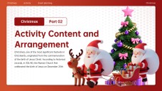 Kostenlose Weihnachts-Cartoon-PowerPoint-Vorlage