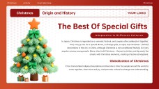 Kostenlose Weihnachts-Cartoon-PowerPoint-Vorlage