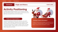 Kostenlose Weihnachts-Cartoon-PowerPoint-Vorlage