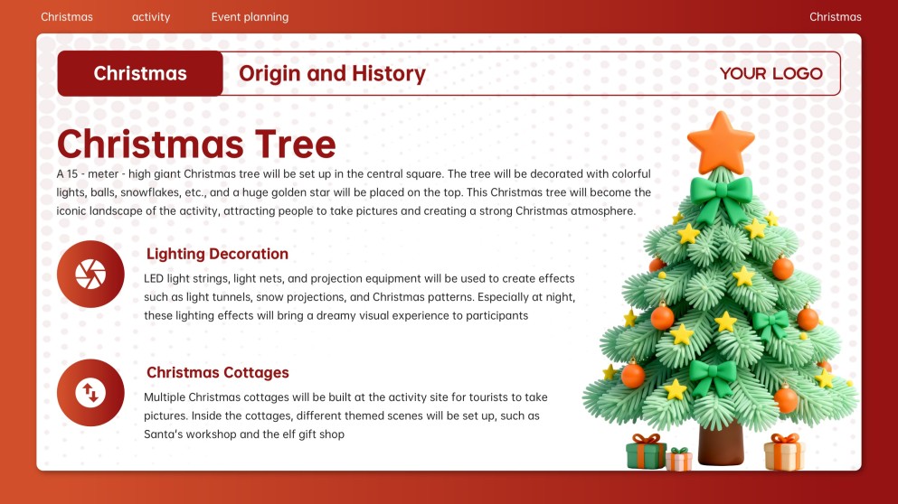 Kostenlose Weihnachts-Cartoon-PowerPoint-Vorlage