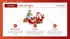 Kostenlose Weihnachts-Cartoon-PowerPoint-Vorlage