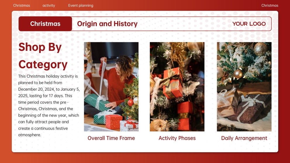 Kostenlose Weihnachts-Cartoon-PowerPoint-Vorlage