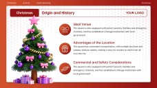 Kostenlose Weihnachts-Cartoon-PowerPoint-Vorlage