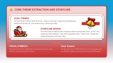 Plantilla de PowerPoint de Fondo de Navidad en Pixel Art