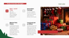 แม่แบบ PowerPoint ต้นคริสต์มาสมินิมอลฟรี & Google Slides