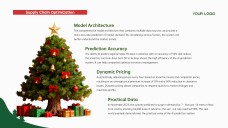 แม่แบบ PowerPoint ต้นคริสต์มาสมินิมอลฟรี & Google Slides