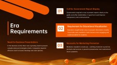 Fondo Naranja Creativo de Natividad para Plantilla de PowerPoint