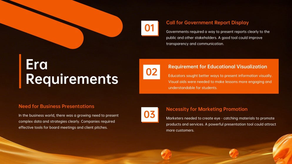 Fondo Naranja Creativo de Natividad para Plantilla de PowerPoint