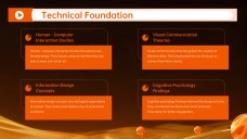 Fondo Naranja Creativo de Natividad para Plantilla de PowerPoint