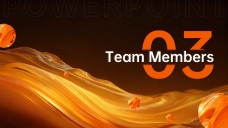 Fondo Naranja Creativo de Natividad para Plantilla de PowerPoint