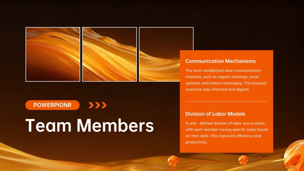 Fondo Naranja Creativo de Natividad para Plantilla de PowerPoint