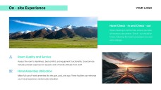 Green Minimalist Business Travel PPT Template