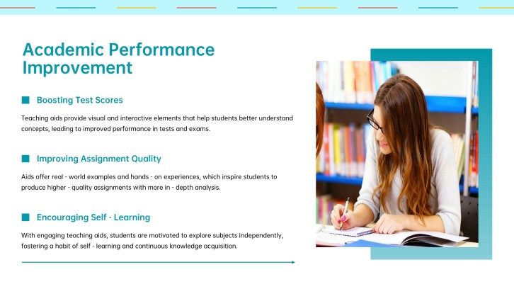 Education presentation running example slide 7: Classroom Example