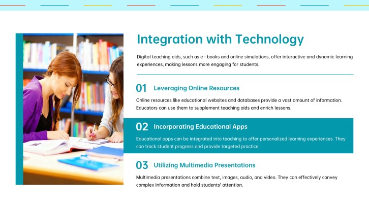 Education presentation running example slide 14: Key Takeaways