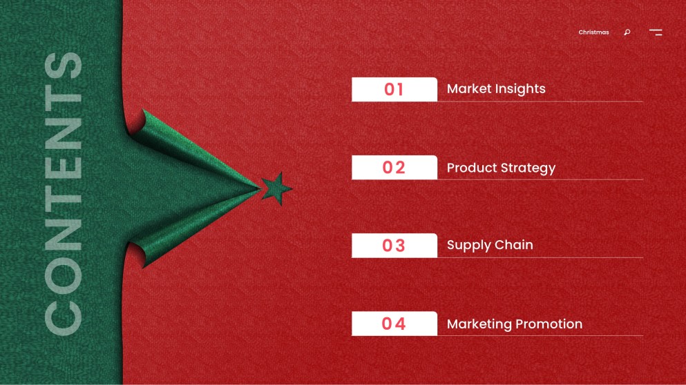 Free Blank Christmas Present Template & Gift Voucher PPT