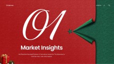 Free Blank Christmas Present Template & Gift Voucher PPT