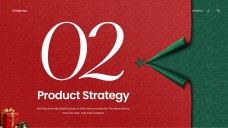 Free Blank Christmas Present Template & Gift Voucher PPT