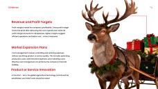 Free Blank Christmas Present Template & Gift Voucher PPT