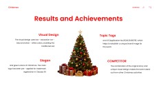 Free Blank Christmas Present Template & Gift Voucher PPT