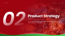 無料の赤いミニマリストクリスマスプレゼンテーションテンプレート