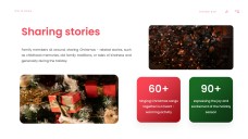 無料の赤いミニマリストクリスマスプレゼンテーションテンプレート