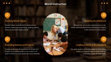 Orange Warm Teacher's Day Appreciation Presentation Template