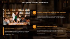 Orange Warm Teacher's Day Appreciation Presentation Template