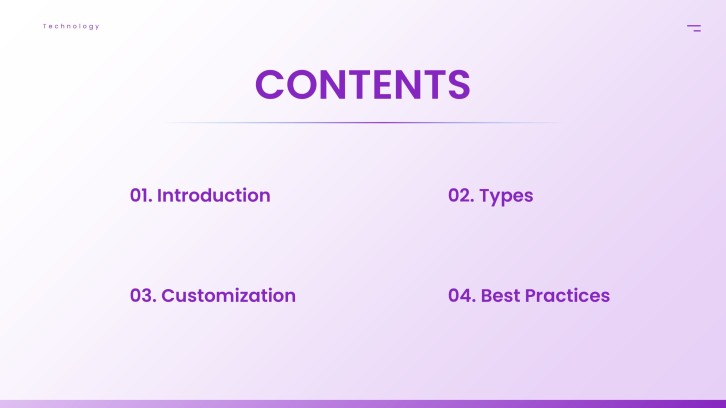 Orbit Workspace roadmap contents slide with four sections