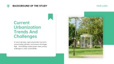 Green Business Style Academic Poster Template PowerPoint & Google Slides