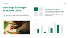 Green Minimalist Summer Slide Education Presentation Template