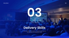 Blue Minimalist Template of Presentation Introduction for Students