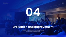 Blue Minimalist Template of Presentation Introduction for Students