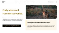 Template PowerPoint Hewan Minimalis Cokelat