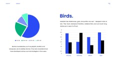 Plantilla PPT de Animales Acuáticos de Estilo Minimalista Azul